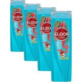 Doğanın Enerjisi Saç Bakım Şampuanı Argan Yağı Hibiskus Özü Dökülme Karşıtı Güçlü Uzamayı Destekleyici 400 ml 4 Paketi