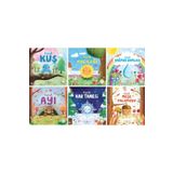 Doğanın Eşsiz Hikayeleri Serisi 6 Kitap Set - Küçük Kuş - Küçük Ayçiçeği - Küçük Yağmur Damlası - küçük kar tanesi - küçük meşe kalamudu - küçük ayı