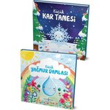 Doğanın Eşsiz Hikâyeleri - Küçük Yağmur Damlası - Küçük Kar Tanesi + Boyama Kitabı
