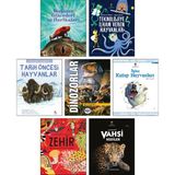 Doğanın Gizemleri ve Harikaları - Teknolojiye İlham Veren Hayvanlar - Tarih Öncesi Hayvanlar - Dinozorlar Kitabı - İlginç Kutup Hayvanları - Zehır - Vahşi Kediler 7 Kitap