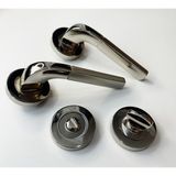 Doğanlar Berat Saten Nikel Kapı Kolu - Wc