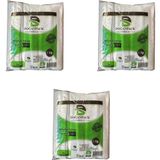 Doğanpack Şeffaf Naylon 1'lik 20 x 30 cm Bakkaliye Poşeti Torbası - 3 Kg. - 3 Paket