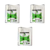 Doğanpack Şeffaf Naylon 3 lük 25x42 Cm. Bakkaliye Poşeti Torbası - 3 Kg. - Ort. 420 Adet - 3 Paket