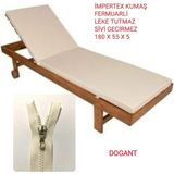 Dogant 2 Adet Leke Tutmaz Sıvı Geçirmez Şezlong Minderi
