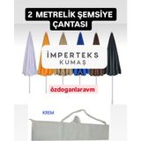 Dogant 2 Metre Plaj Bahçe Balkon Şemsiye Çantası - Krem