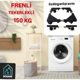 Dogant 3m Buzdolabı Çamaşır Bulaşık Altlıgı Tekerlekli - Buzdolabı Fırın Bulaşık Difiriz Altlıgı Tekerlekli