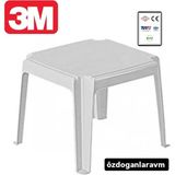 Dogant 3m Havuz -Deniz Şezlong Sehpa 4 Adet - Şezlong Yan Sehpa