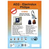 Dogant 5 Adet Phılıps Fc 9192 Performer Pro S-Bag Toz Torbası 4 Litre