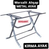 Dogant Ahşap-Werzalit 90X150 Masalar Için Katlanabilir Masa Ayağı - Dikdörtgen
