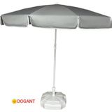 Dogant Akdeniz 2 Mt GRİ Deniz Havuz Balkon Plaj Şemsiyesi + Bidon