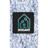 Dogant Anadolu Beyaz Dolomit Saksı Çakıl Taşı, 1 kg
