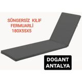 Dogant Antalya Dogant Şezlong Kılıfı Süngersiz 1 Adet Kılıf - Gri