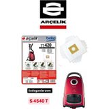 Dogant Arçelik S4540 T Süpürge Toz Torbası 10 Adet Motor Filitreli - Süpürge Yedek Parçaları