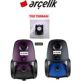 Dogant Arçelik Trb Elektrik Süpürgesi Hepa TRB 3174 Toz Torbası 10 Adet Motor Filitresi 1 ADET