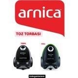 Dogant Arnica Terra Green Süpürge Toz Torbası 10 Adet Motor Filitreli - Süpürge Yedek Parçaları