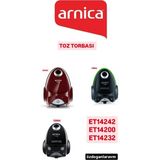 Dogant Arnica Terra-Premium Rosso Süpürge Toz Torbası 10 Adet Motor Filitreli - Süpürge Yedek Parçaları