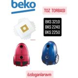 Dogant Beko Elektrik Süpürgesi Hepa Toz Torbası 10 Adet Bks 3210 Bks 2240 Bks 2250 Uyumlu