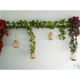 Dogant Boru Demir Gizleme Dogal Gaz Borusu Gizleme 1 Adet Zincir Yapay Sarmasık 2.40 Cm