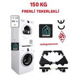 Dogant Çamaşır Kurutmalık Nem Rutubet Küflenme Karşı Tekerlekli Altlık