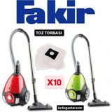 Dogant Fakir Süpürge Toz Torbası 10 Adet Motor Filitreli - Süpürge Yedek Parçaları