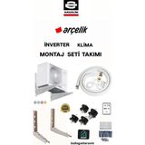 Dogant Inverter 9000 BTU-12000 Btu Klima Montaj Seti Takımı Kiti - İnverter Klıma Montaj Kiti Takımı 9000 Btu 12 000 Btu