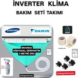 Dogant Klima Bakım Seti Takımı ( Branda +Hortum +Sprey +Band +Takoz ) - Klima Bakım Seti Branda + Hortum + Sprey + Takoz + Band