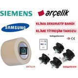 Dogant Klima Motor Takozu ve Dekoratif Boru Bandı - 12000 ve 18000 Btu