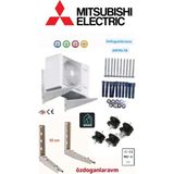 Dogant Mitsubishi Klima 12000 ve 18000 Btu Klima Ayak Montaj Takımı - 50 Cm Klima Montaj Ayak Seti