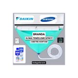 dogant özdoğanlar avm INVERTER 9000 ve 12000 Btu Klima Temizleme Yıkama Brandası Temizleyici Sprey 3 Metre Hortumu