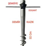 Dogant Rüzgar Şemsiye Kazıgı Bahçe Plaj Yer Sabitleme Kazık