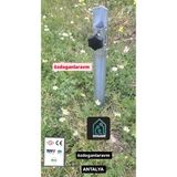Dogant Şemsiye Kazığı Metal Bahçe Şemsiye Sabitleme Aparatı Kazığı - Gri