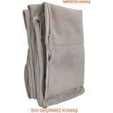 Dogant Süngersiz Şezlong Minderi Klıfı Impertex Kumaş 180*55*5 cm - SÜNGERSİZ ŞEZLONG KUMAŞI FERMUARLI