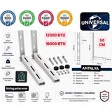 Dogant Unıversal Klima Dış Ünite Montaj Konsol Klima 50 cm - Ayak+Vlıda+Dubel+Pul