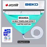 Dogant Xxxl Klima Bakım Yıkama Brandasıl Temizleyici Sprey 3 Metre Hortum 9000 ve 12000 Btu - Klima Bakım Temizleme Takımı