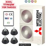 Dogant XXXL Yer Titreşim Klima Dış Ünite Yer Takozu 4 Adet - KLİMA YER TAKOZU