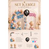 Doğasüs Boy or Girl cinsiyet belirleme balon seti baby kutulu