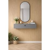 DOGGA PROFILE-PANEL Dresuar , Kapaklı Konsol , Tek bölmeli , Vestiyer Lambiri Dresuarı 60 CM