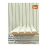 DOGGA PROFILE-PANEL Mdf Duvar Paneli ve Duvar Lambrisi ve Vestiyer Tv Ünistesi Dekoratif Paneli 15X280 (1 ADET) KURNA AÇIK BEJ