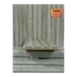 DOGGA PROFILE-PANEL Mdf Duvar Paneli ve Duvar Lambrisi ve Vestiyer Tv Ünistesi Dekoratif Paneli 15X280 (1 ADET) LUMBER