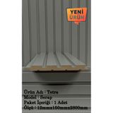 DOGGA PROFILE-PANEL Mdf Duvar Paneli ve Duvar Lambrisi ve Vestiyer Tv Ünistesi Dekoratif Paneli 15X280 (1 ADET) SERAP VİZON BEJ