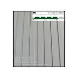 DOGGA PROFILE-PANEL Mdf Duvar Paneli ve Duvar Lambrisi ve Vestiyer Tv Ünistesi Paneli 15X280 İCEGREY 6'LI