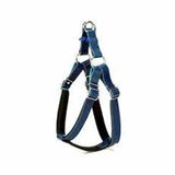 Doggie 2x55-65 cm Royalblue Konfor Spıder Deri Göğüs Tasması