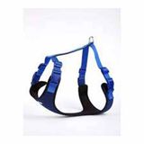 Doggie ADGT10-XXL-MV 70-95 cm Mavi Softlu Siyah Köpek Bel Tasması