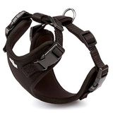 Doggie ADGT10XS-SYH 30x35 cm Siyah Havalı Ped Dokuma Köpek Göğüs Tasması