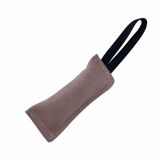Doggie Bej 6x25 cm Deri Eğitim Köpek Isırma Yastığı