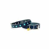 Doggie BKT-10-MV 1.0x23 cm Mavi Medium Nazar Boncuklu Kedi Ve Küçük Irk Köpek Tasması