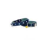 Doggie BKT-12-MV 11.2x26 cm Mavi Large Nazar Boncuklu Kedi ve Küçük Irk Köpek Tasması
