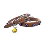 Doggie BKT12L-CAMEL 1.2x25-29 cm Camel Large Nazar Boncuklu Kedi Ve Köpek Tasması