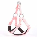 Doggie Comfort Pembe 1x30-35 cm XxSmall Dokuma Ronin Köpek Göğüs Tasması