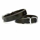 Doggie Deri Comfort Köpek 2.5x50 cm Siyah Köpek Boyun Tasması